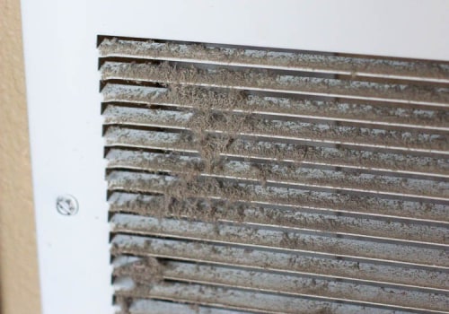 What does a dirty vent look like?