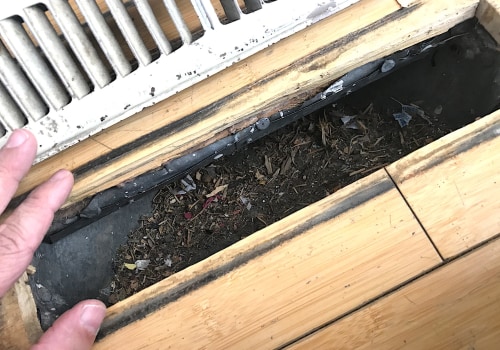 Does duct cleaning get a house dirty?